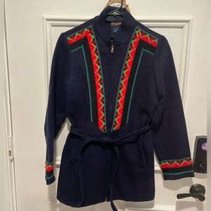 Stunning Vintage Scandinavian folk coat from the 60s